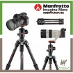 Manfrotto Befree GT Carbon fibre designed for α cameras from Sony